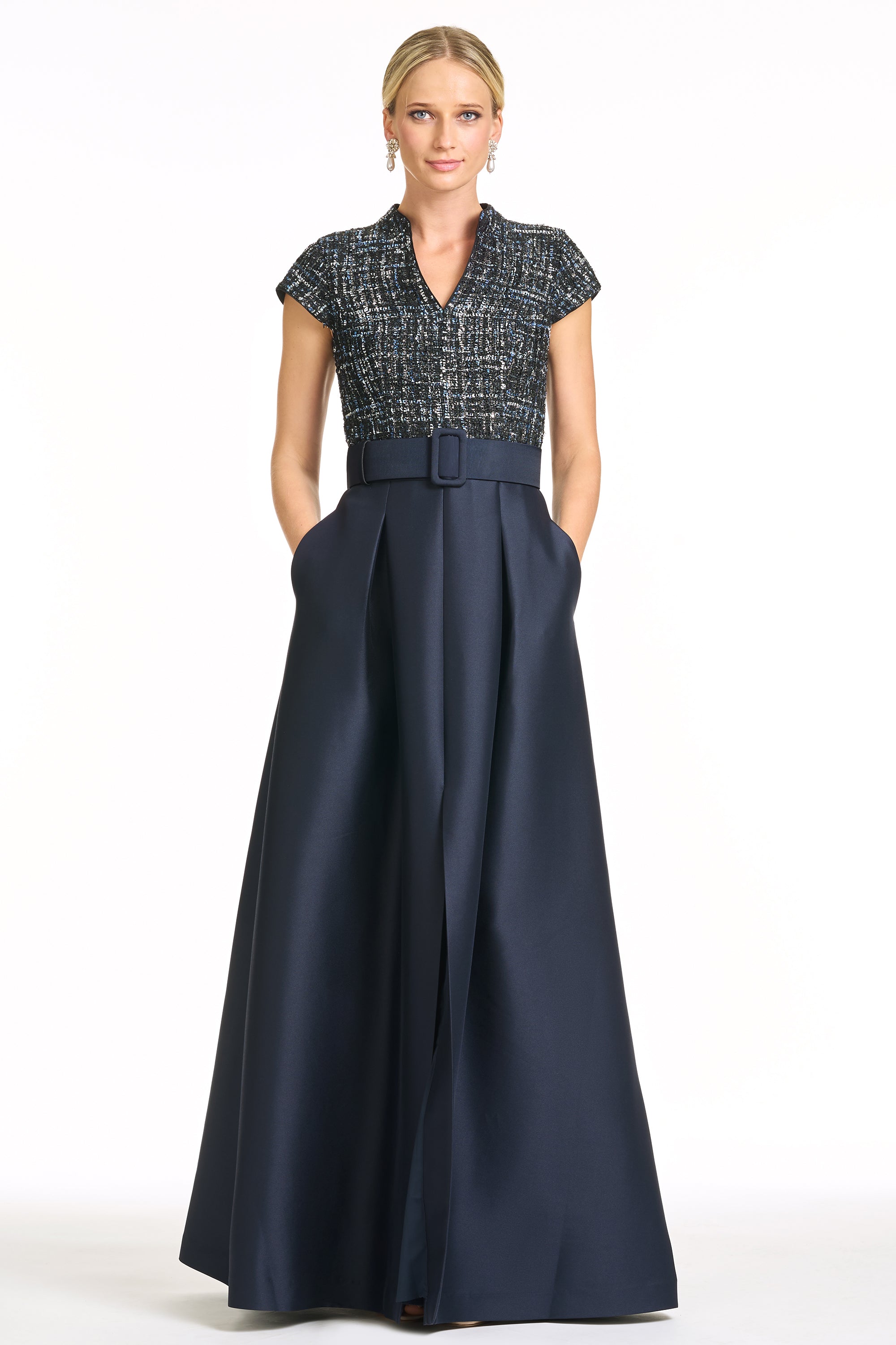 ARDEN GOWN - OBSIDIAN FROST/MIDNIGHT