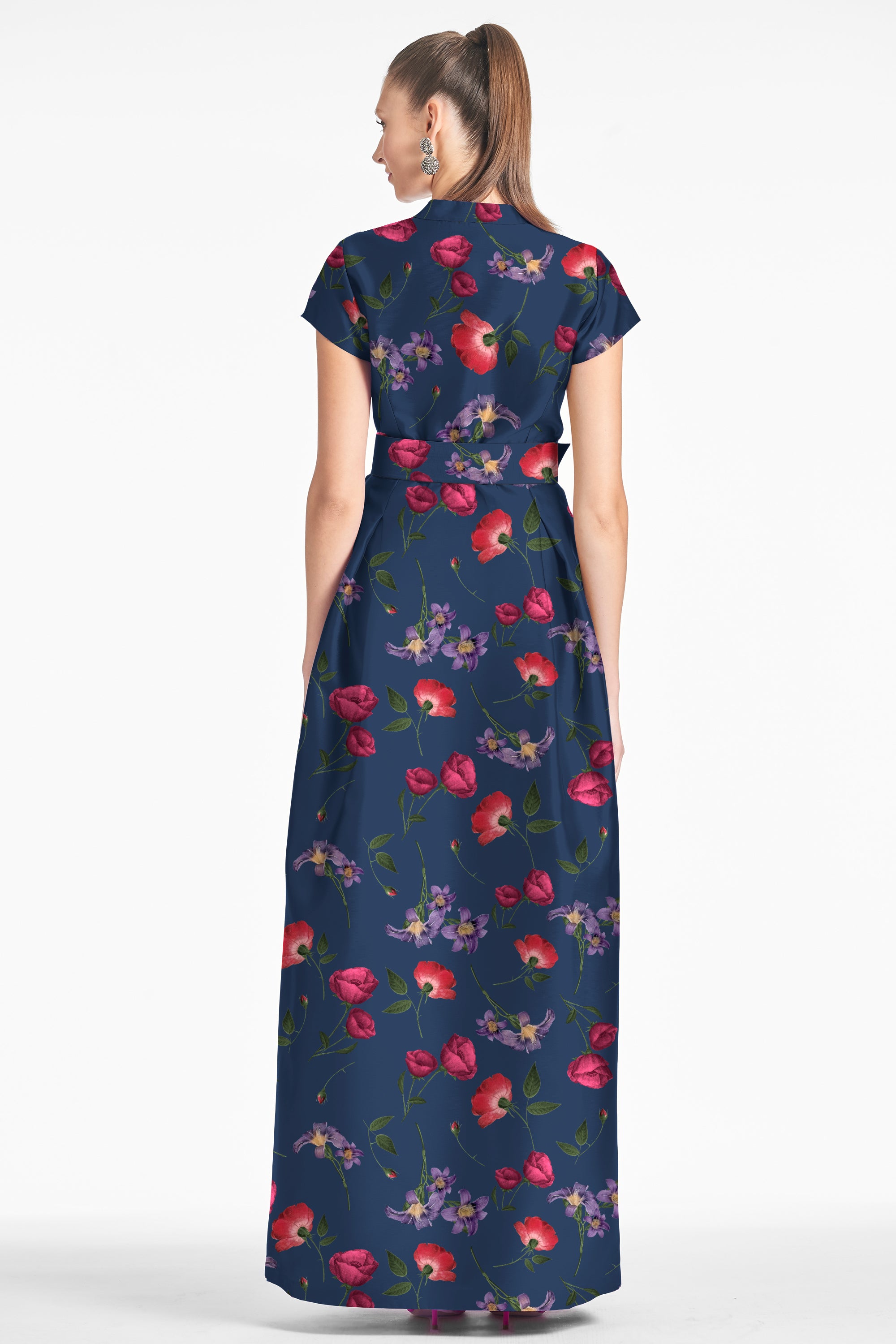 MARTA GOWN - MIDNIGHT JARDIN