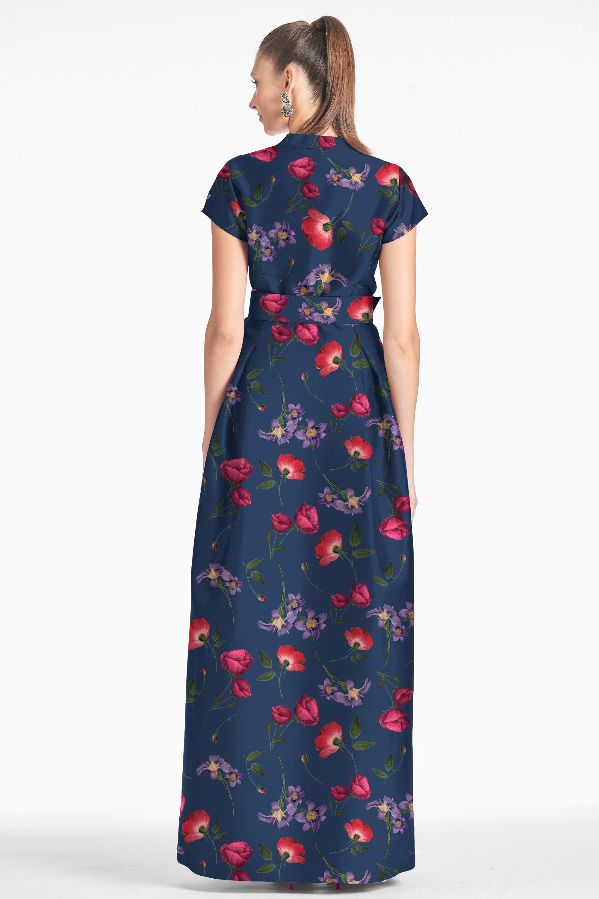 MARTA GOWN - MIDNIGHT JARDIN