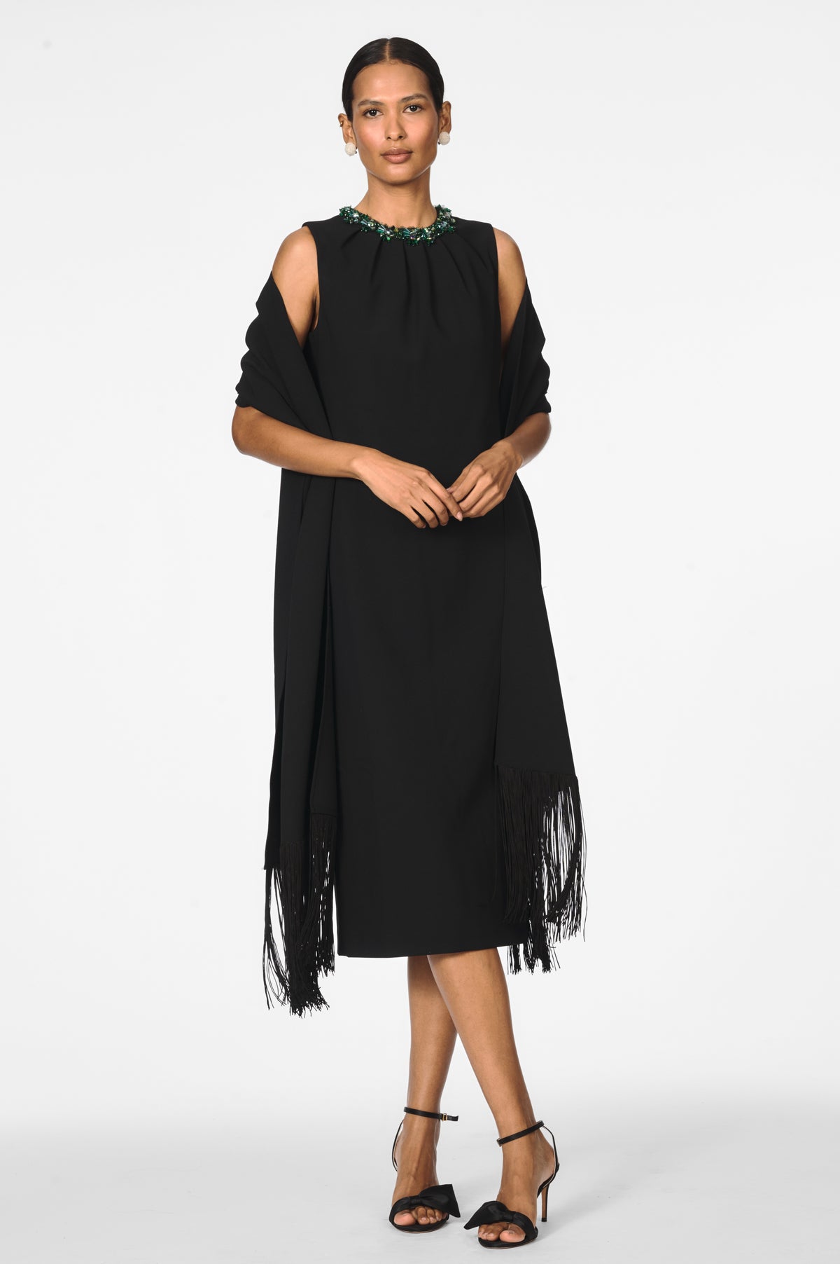 ROSAMUND DRESS - RAVEN