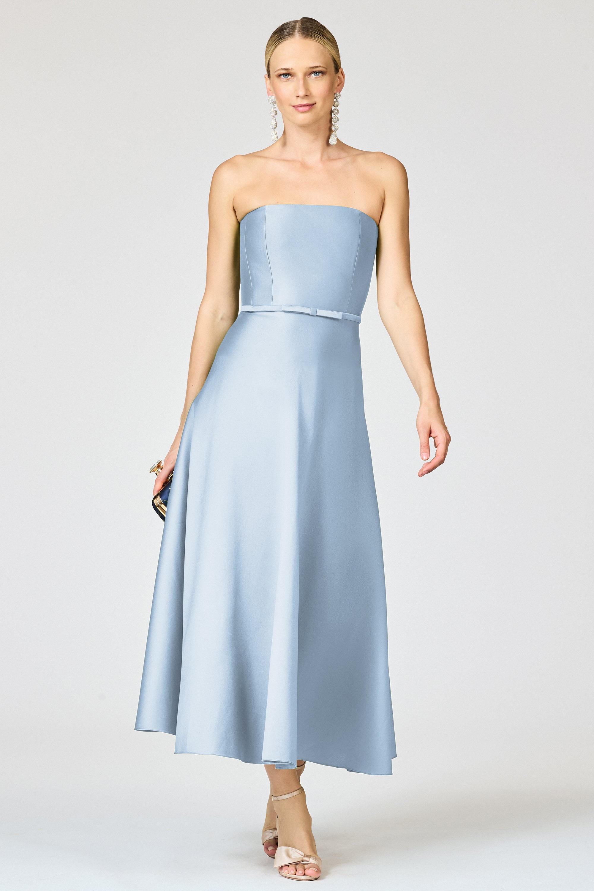 DARIAN DRESS - GLACIAL BLUE