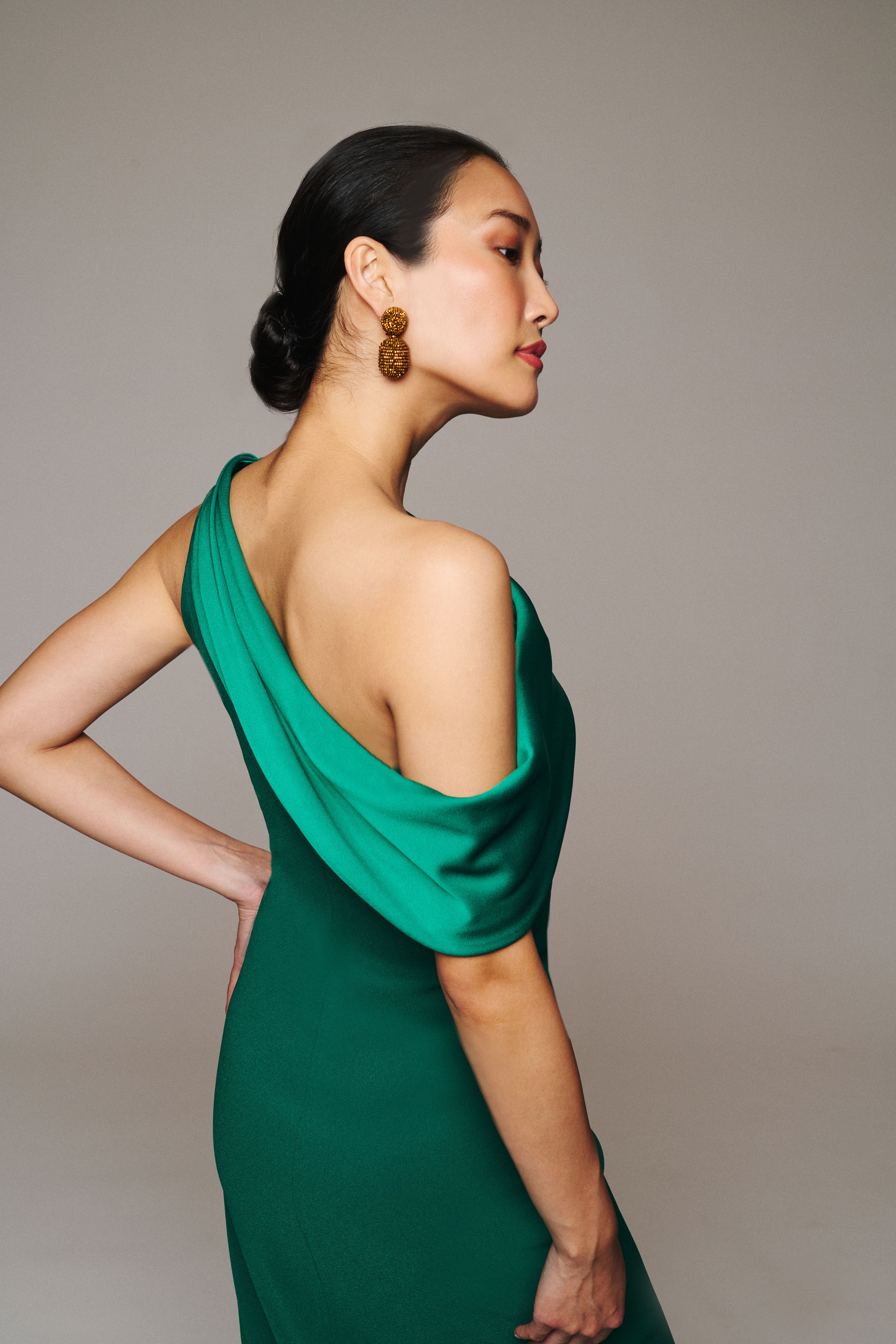 ANGELINA GOWN - EMERALD