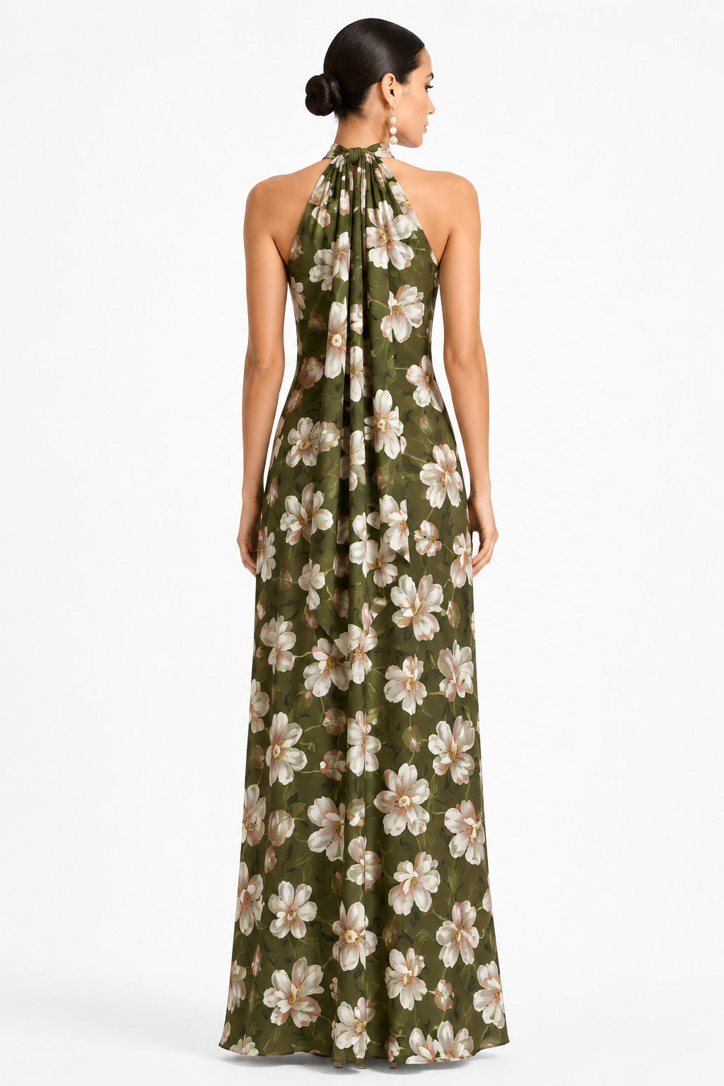 Laurant gown   moss magnolia