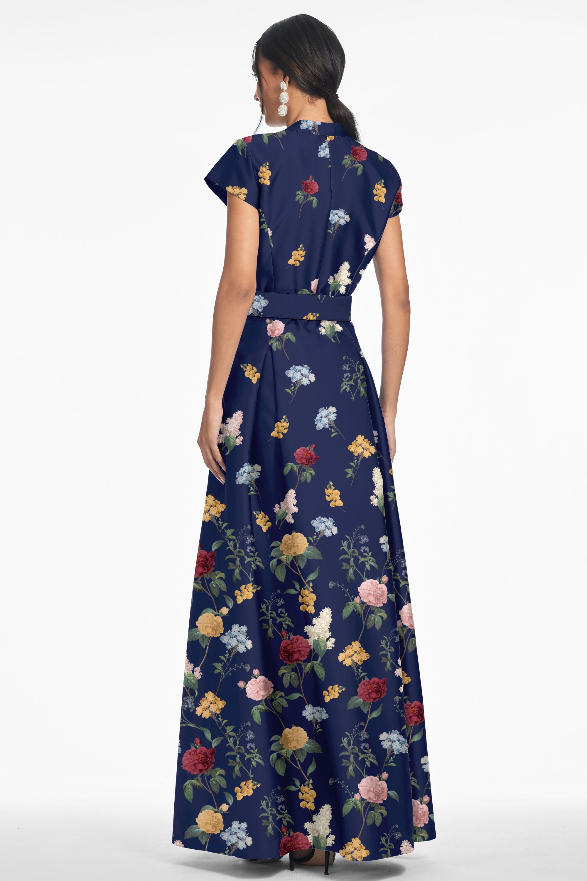 MARTA GOWN - MIDNIGHT MAGIC GARDEN DEGRADE
