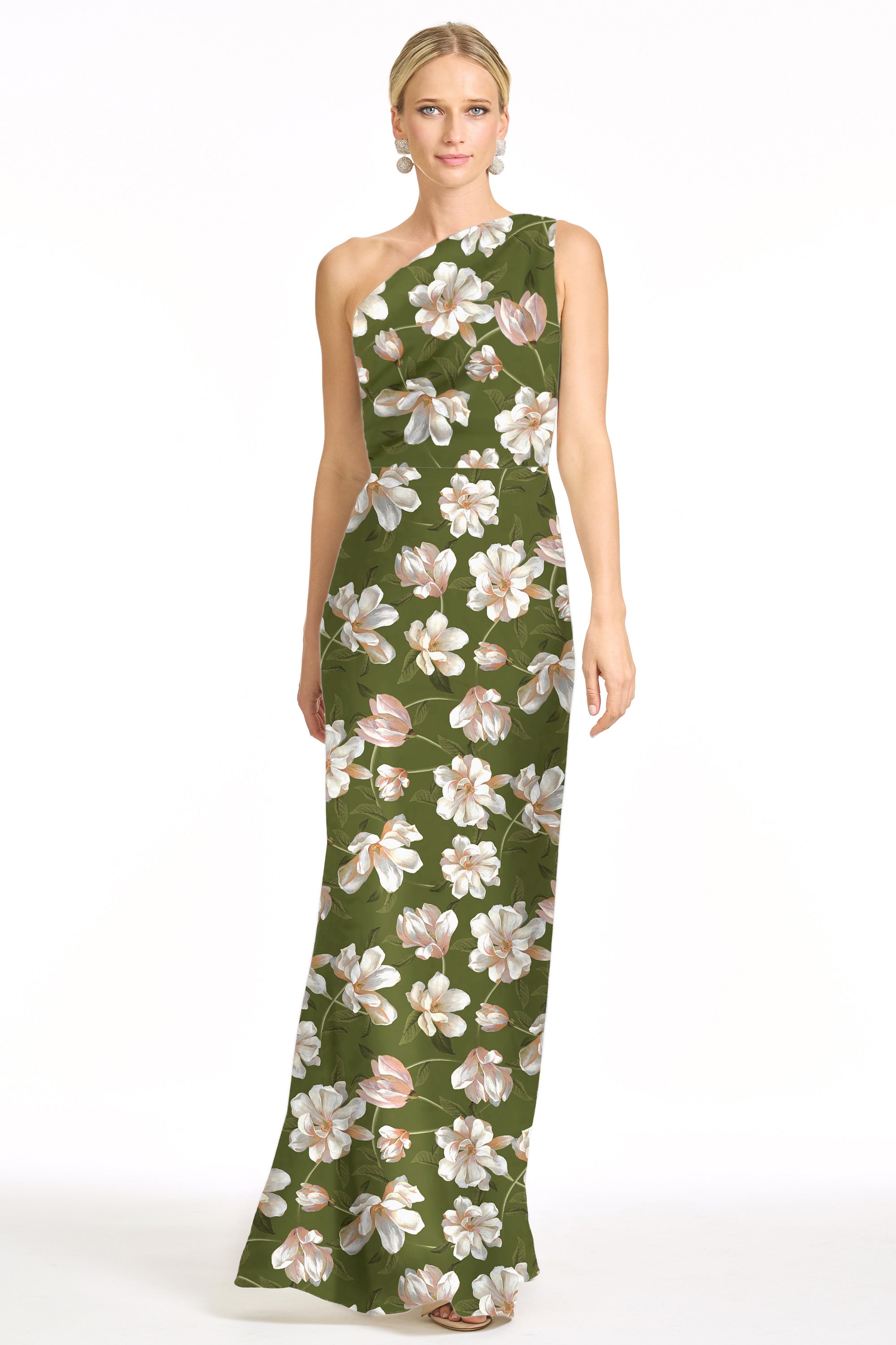 DELPHINE GOWN - MOSS MAGNOLIA