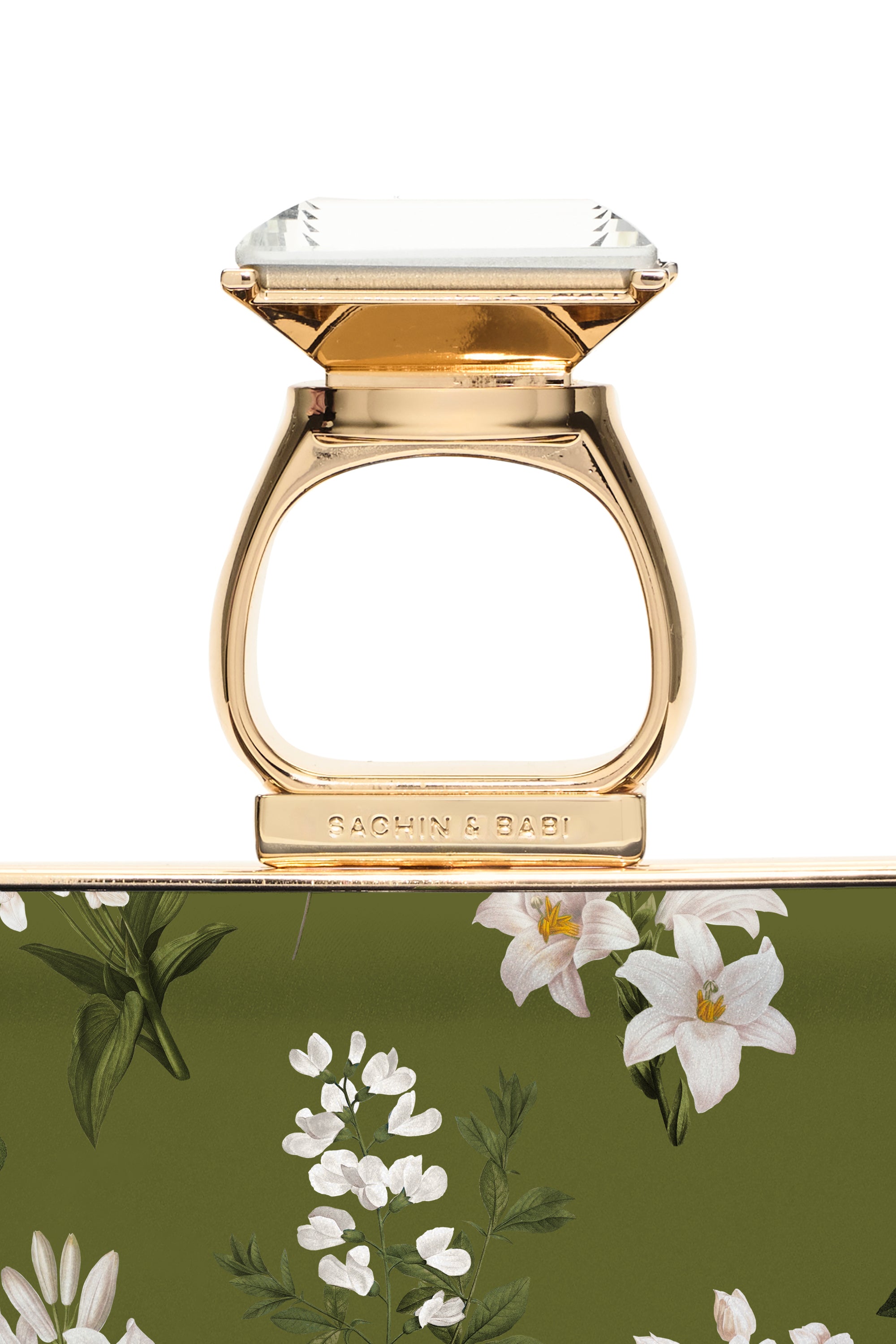 ON THE ROCKS CLUTCH - MOSS FORMOSA