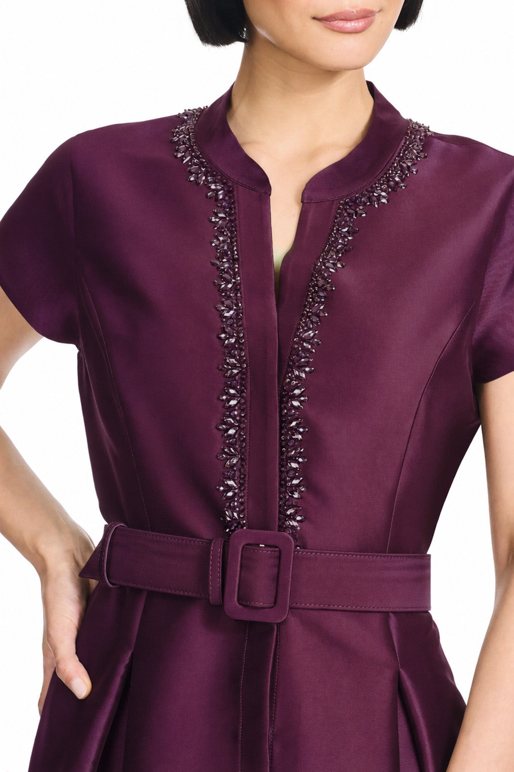 EMBELLISHED MARTA GOWN - MULBERRY