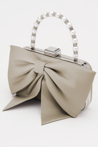 Big white clutch discount bag