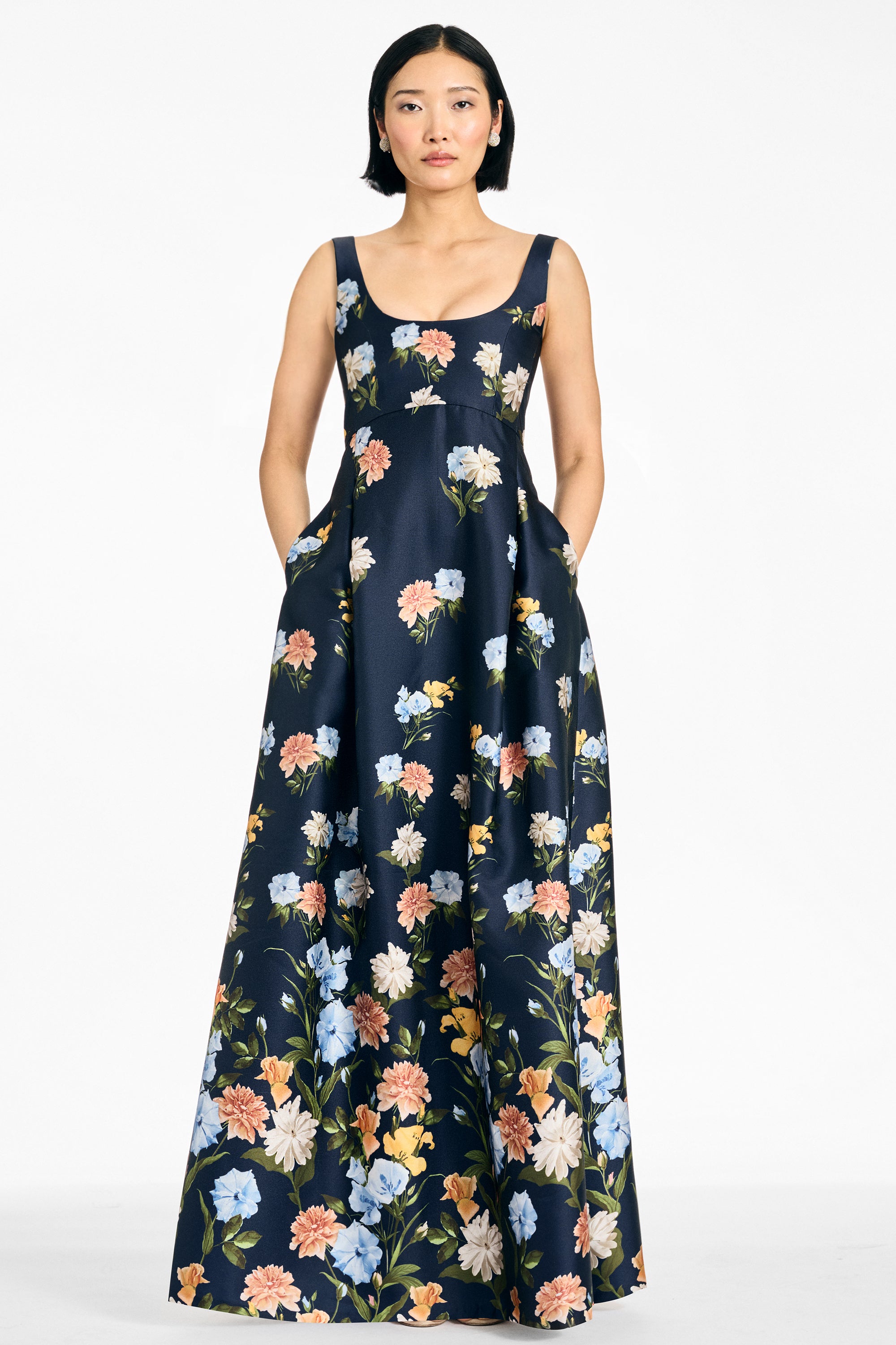 AURORA GOWN - WILDFLOWER KALEIDOSCOPE