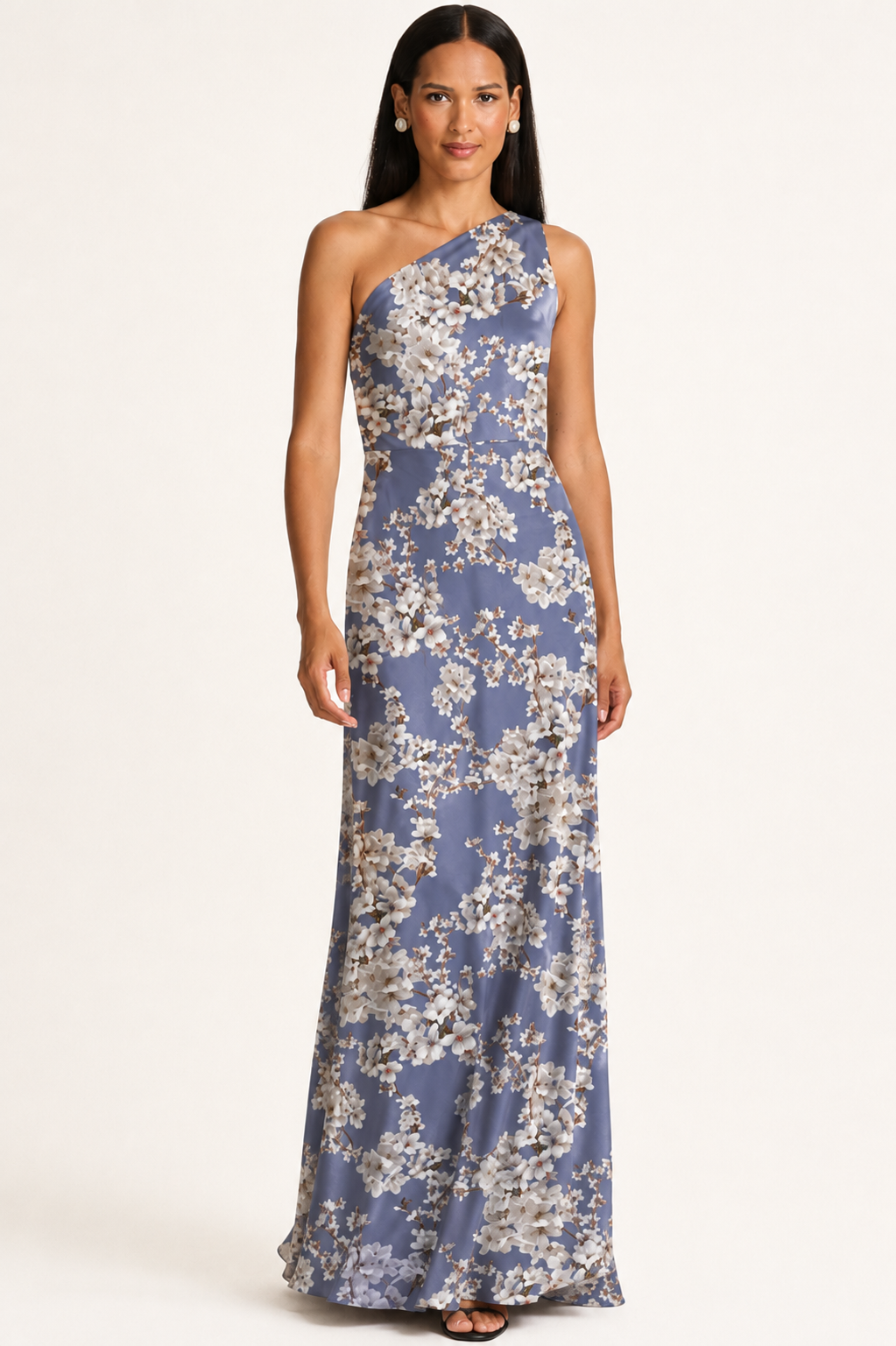 DELPHINE GOWN - WISTERIA CHERRY BLOOMS