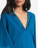 Gabby Gown - Teal - Final Sale