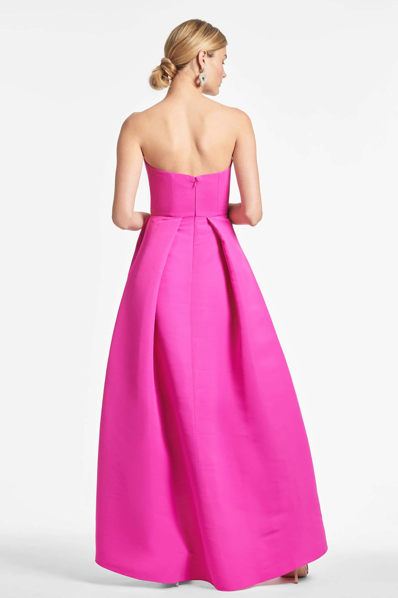 Ainsley Gown - Cerise - Final Sale