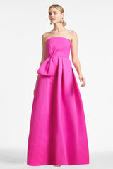 Ainsley Gown - Cerise - Final Sale