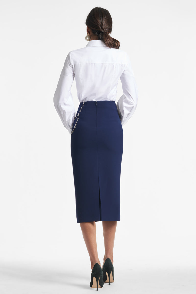 Amina Skirt - Navy - Final Sale