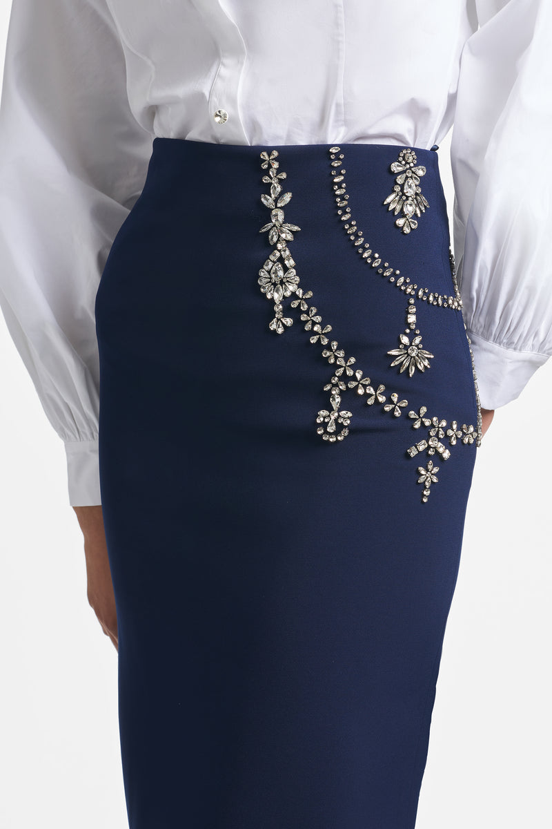 Amina Skirt - Navy - Final Sale