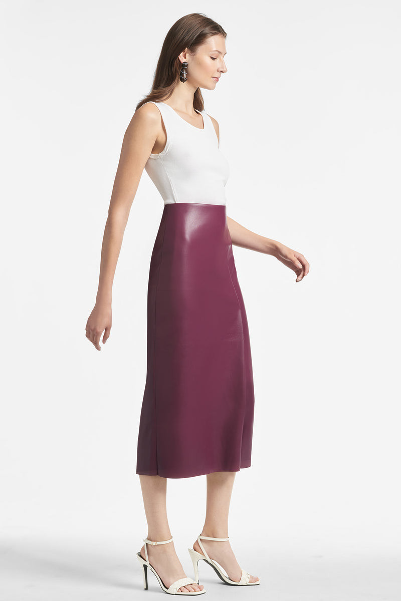 Arden Skirt - Grape - Final Sale