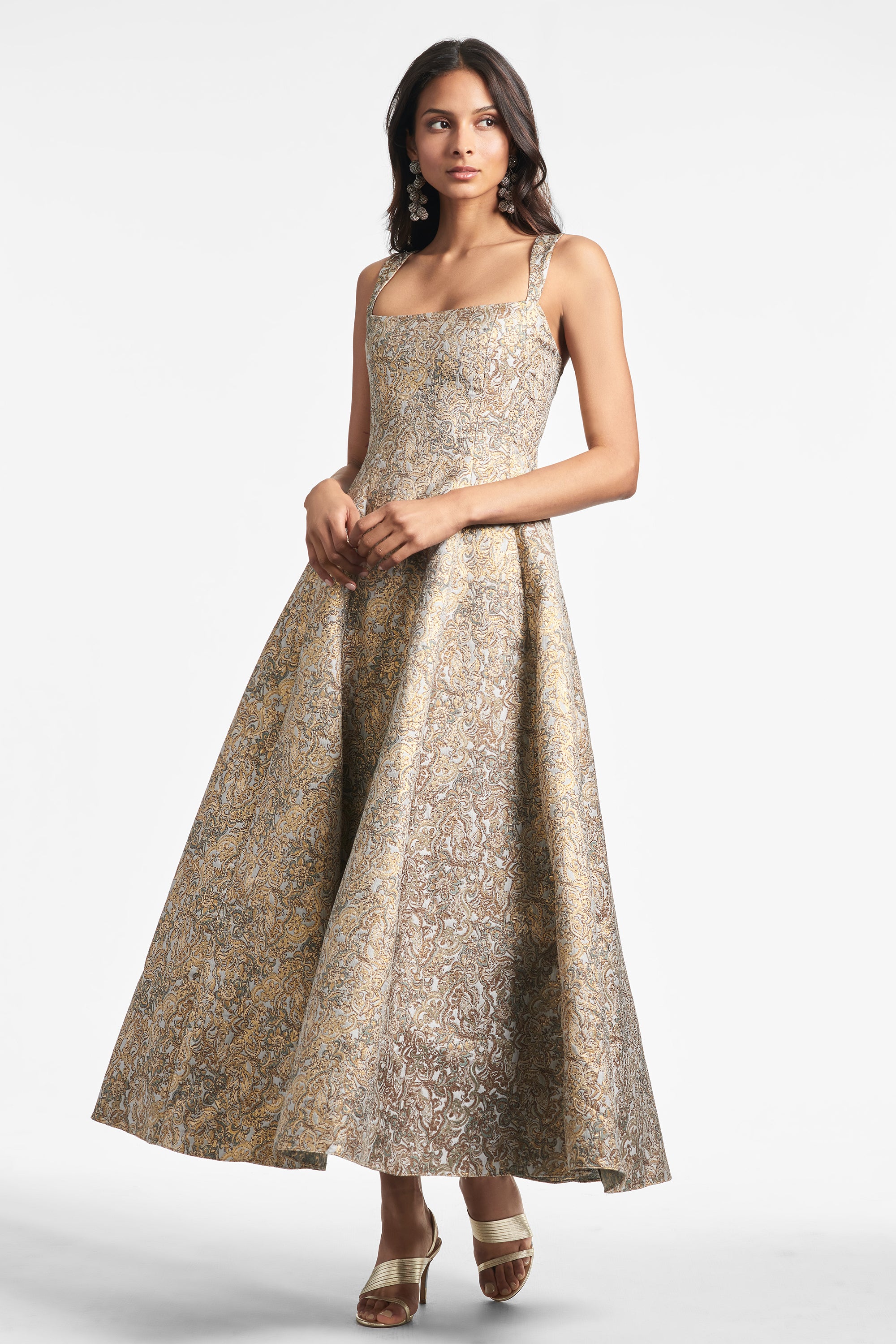 Audrey Gown - Gilded Floral