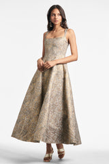 Audrey Gown - Gilded Floral