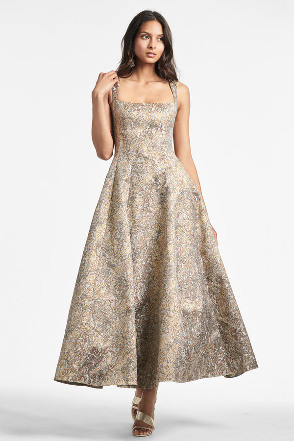 Audrey Gown - Gilded Floral