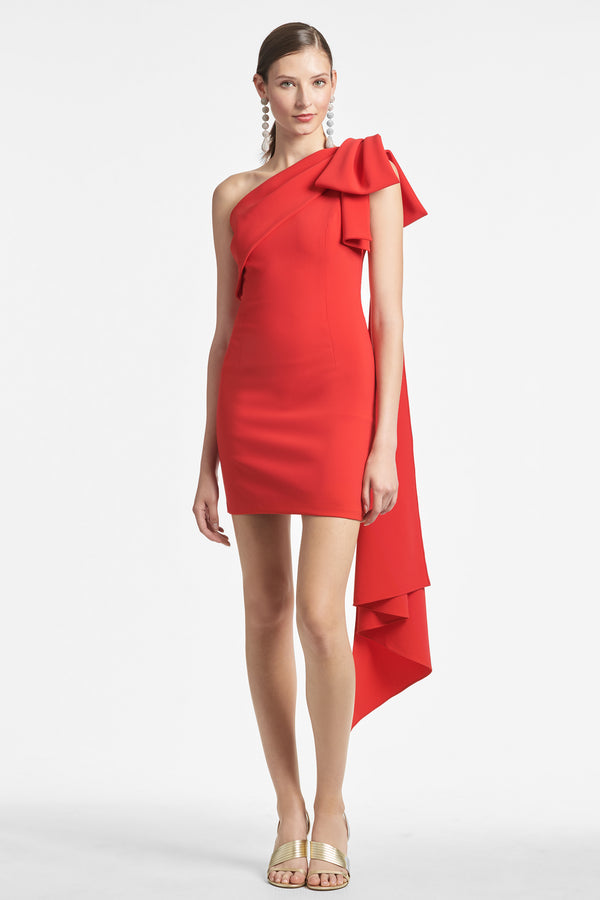 Bella Dress - Chili Red