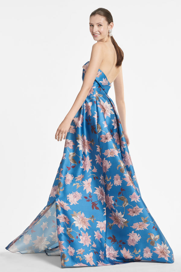 Brielle Gown - Slate Dalia Multi - Final Sale