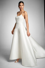 Belinda Gown - White/Ivory