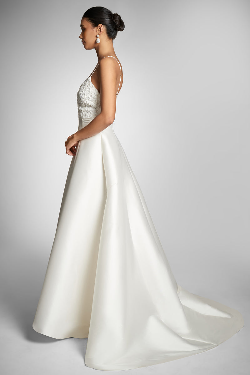 Belinda Gown - White/Ivory