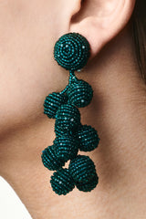 Coconuts Earrings - Faceted Beads