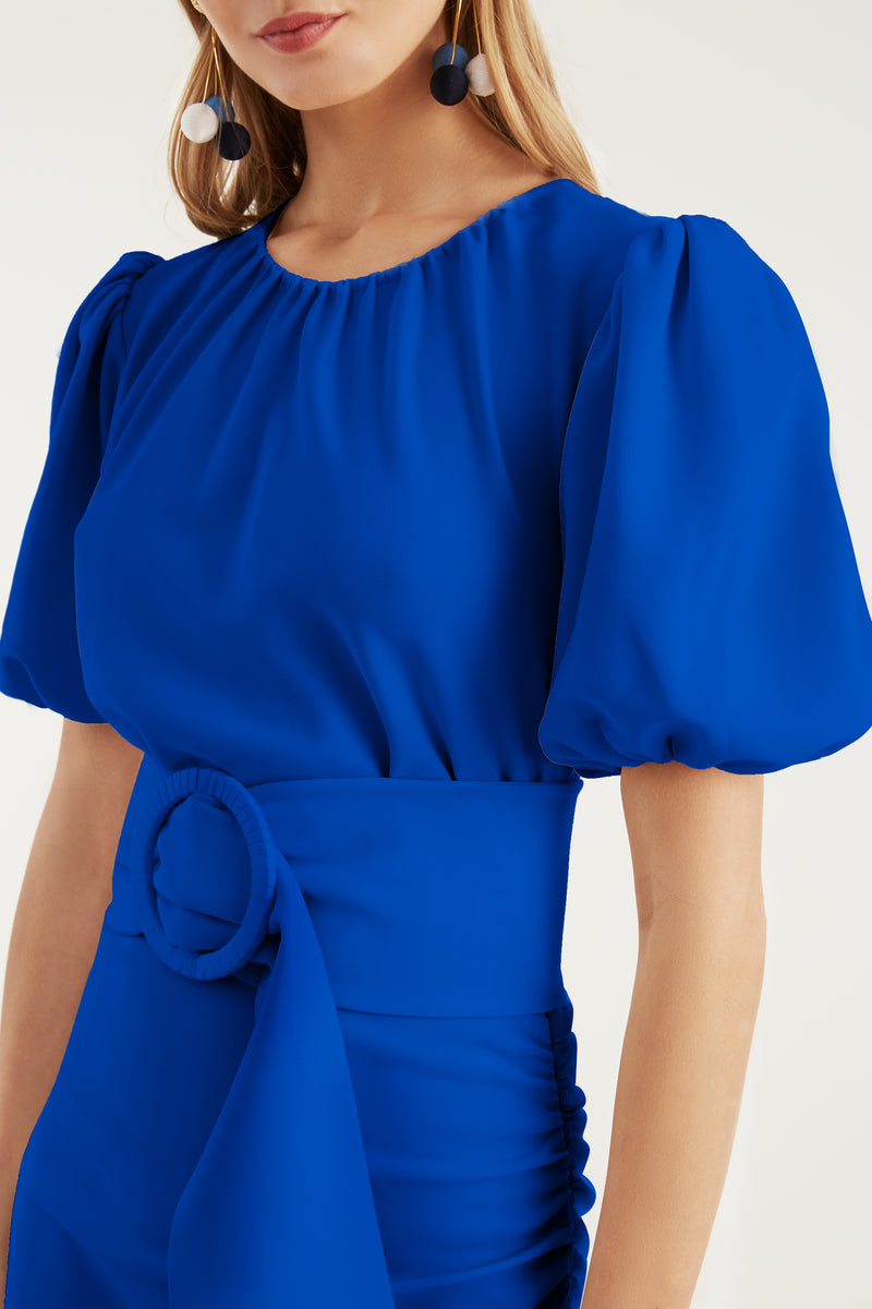 Camila Dress - Cobalt - Final Sale