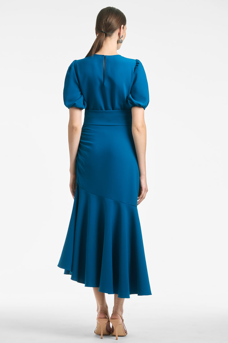 Camila Dress - Moroccan Blue