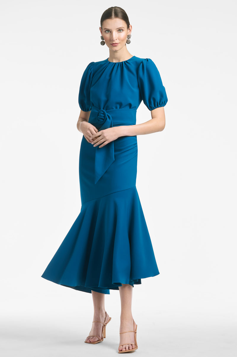 Camila Dress - Moroccan Blue