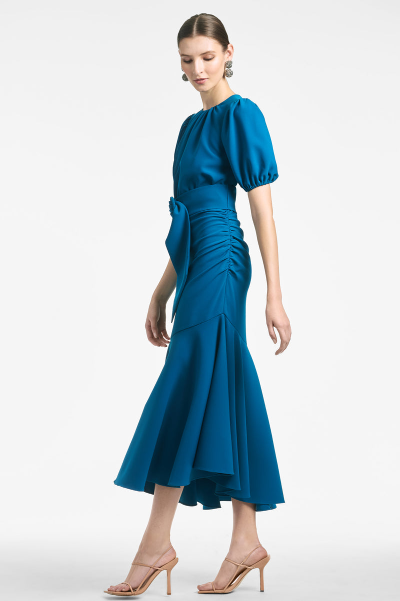 Camila Dress - Moroccan Blue