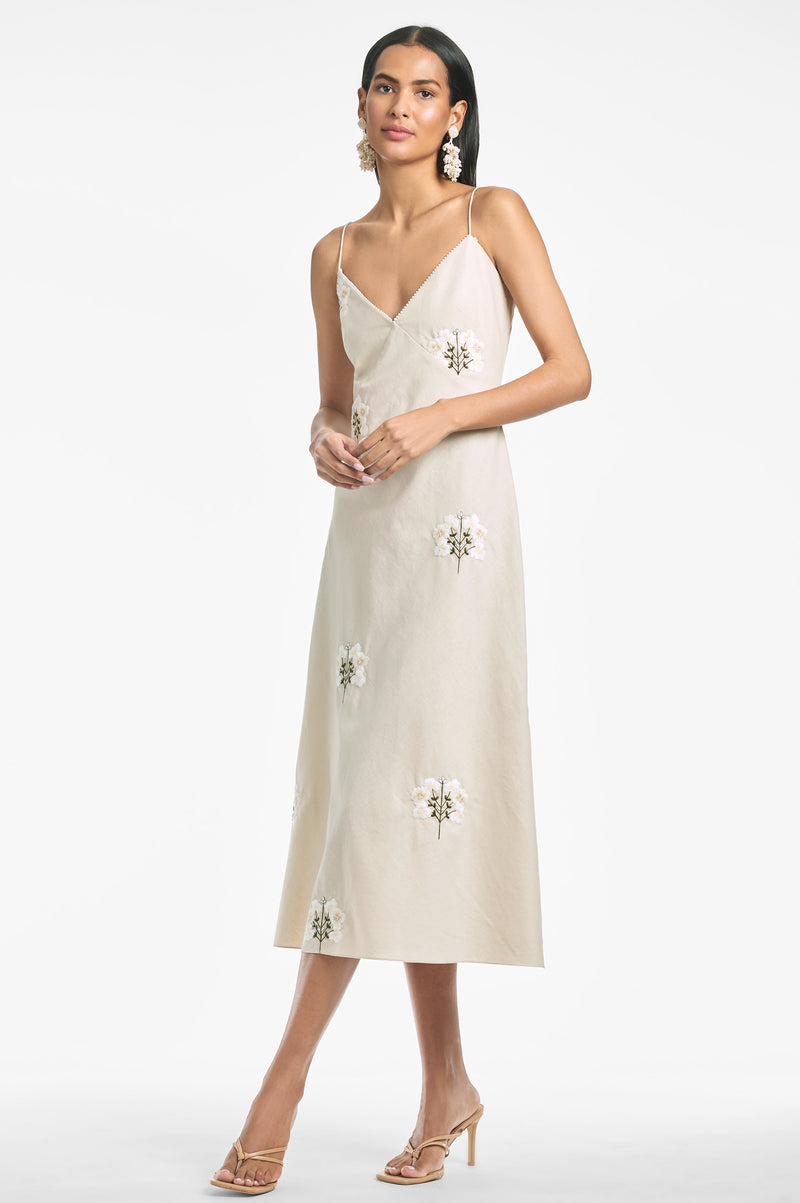 Cara Dress - Oatmeal - Final Sale