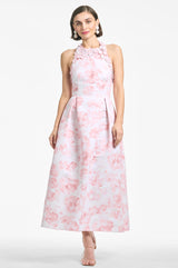 Carissa Dress - Blush Watercolor Floral - Final Sale