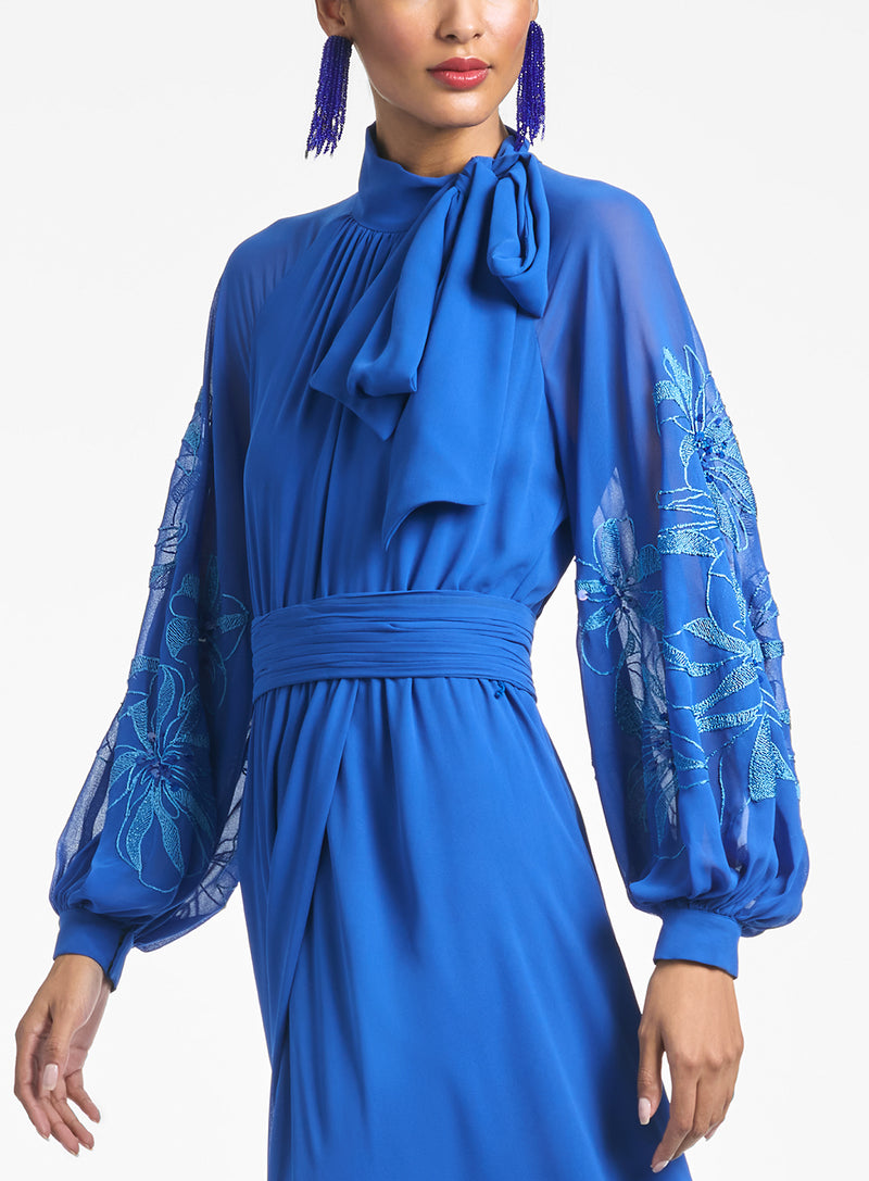 Caritta Gown - Cobalt