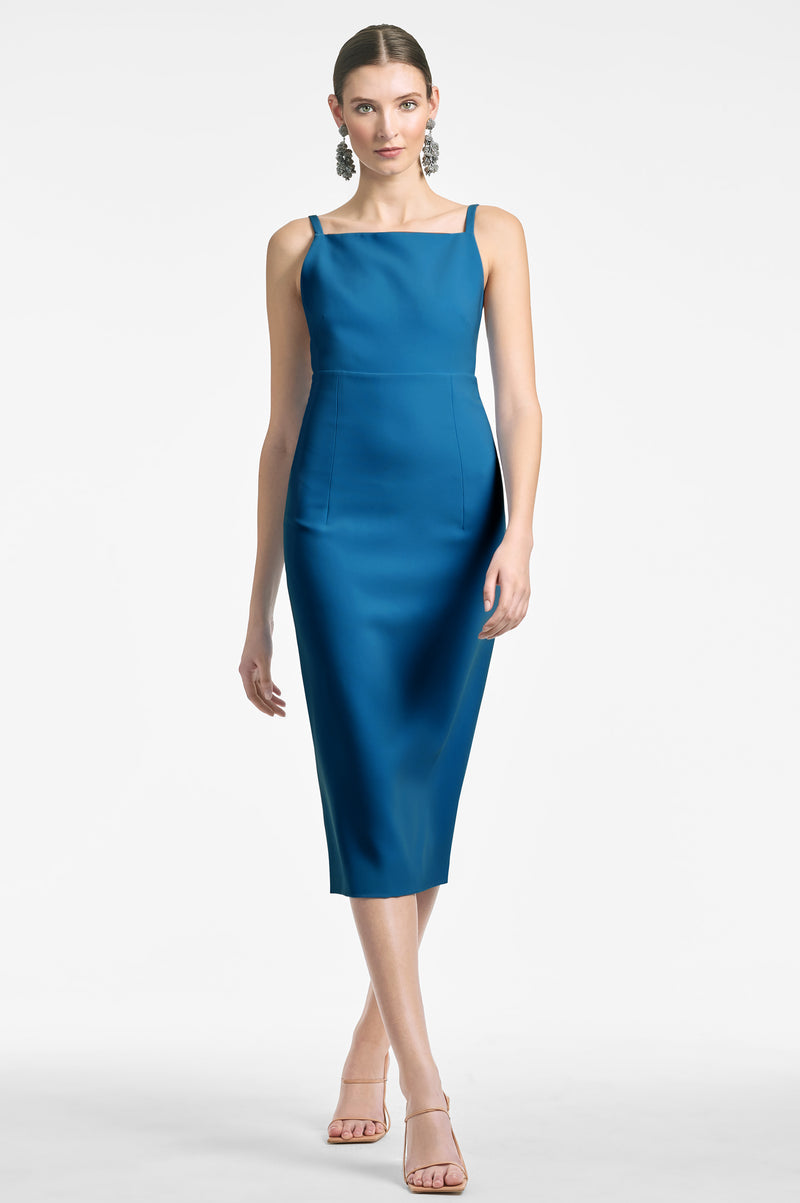 Carolina Dress - Moroccan Blue