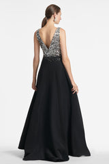 Caterina Gown - Black - Final Sale