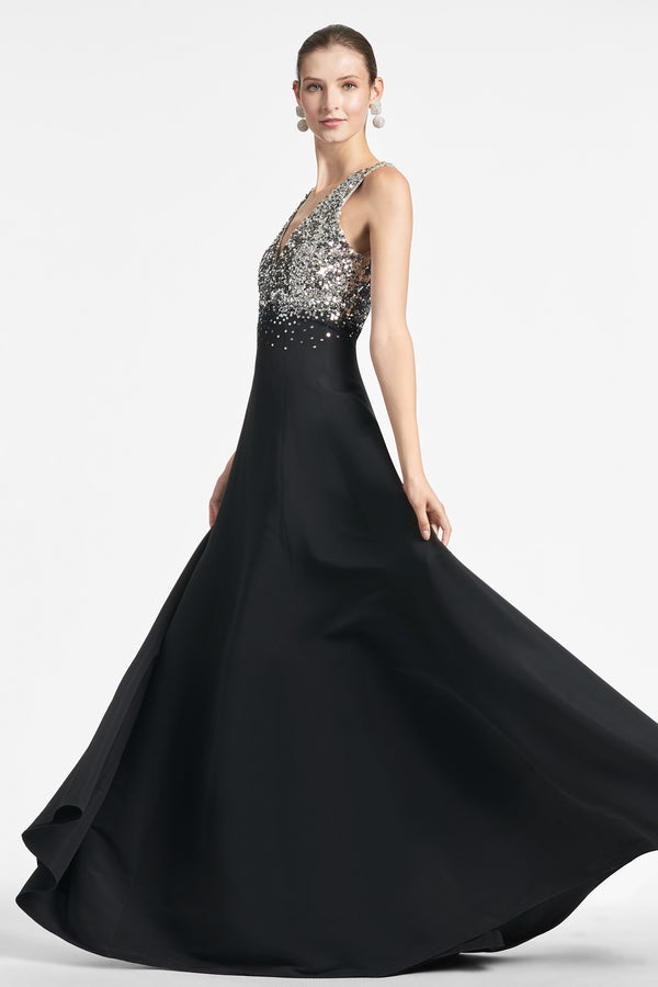 Caterina Gown - Black - Final Sale