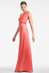 Chelsea Gown - Coral - Final Sale