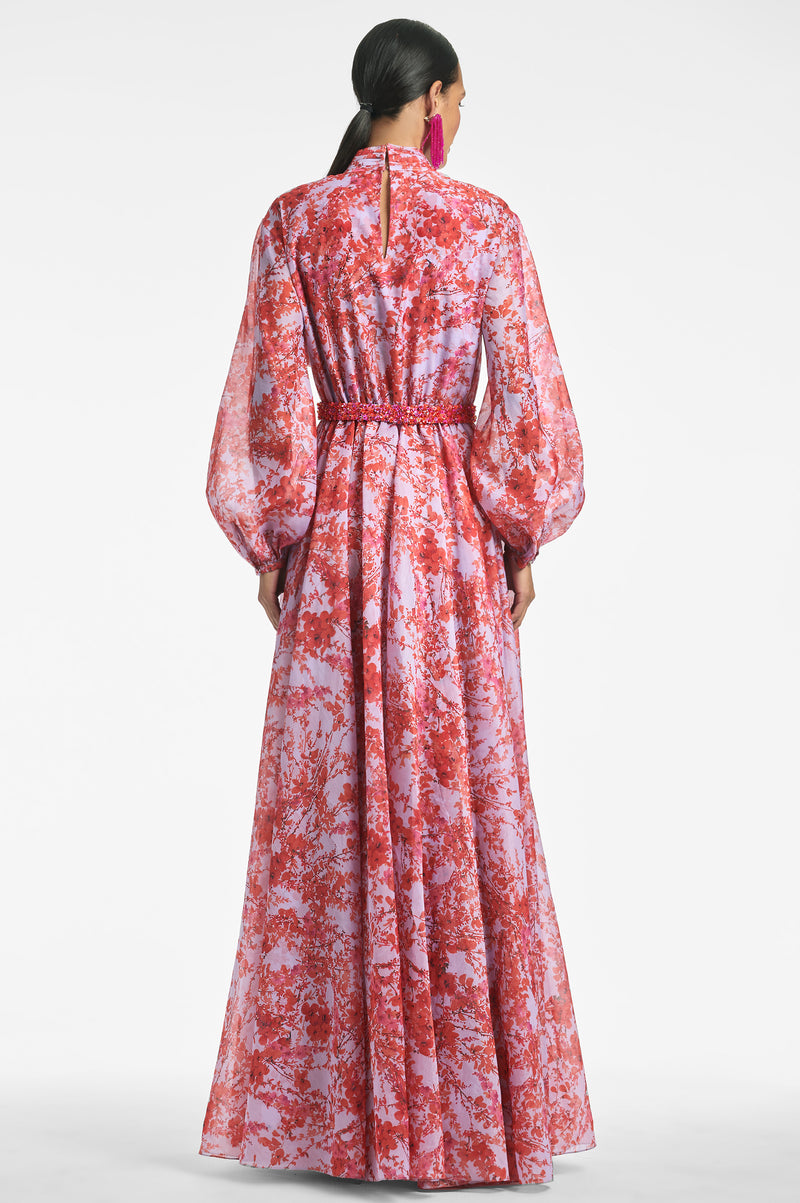 Cinzia Gown - Amaranthus Spray - Final Sale