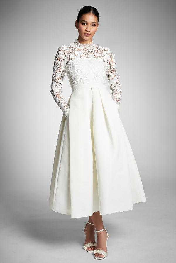 Cecelia Dress - White/Ivory