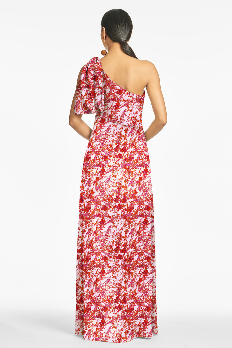 Chelsea Gown - Amaranths Spray