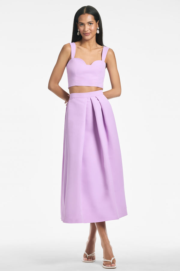 Leighton Skirt - Lilac - Final Sale