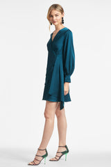 Daria Dress - Bottle Green - Final Sale