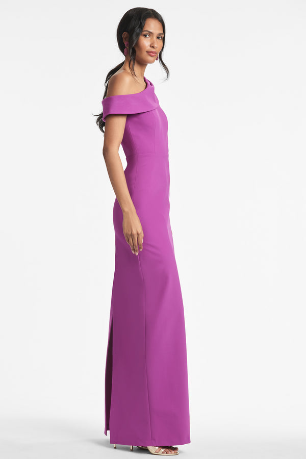 Davis Gown - Magenta - Final Sale