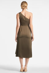 Evangeline Dress - Olive - Final Sale