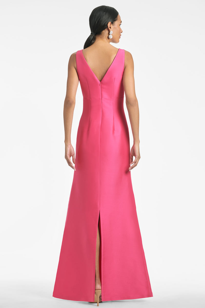 Evan Gown - Fuchsia