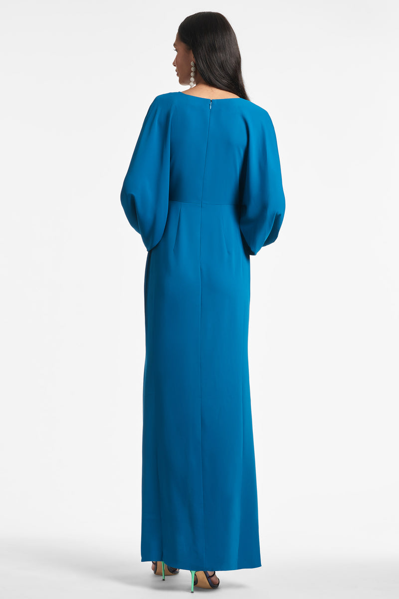 Gabby Gown - Teal - Final Sale