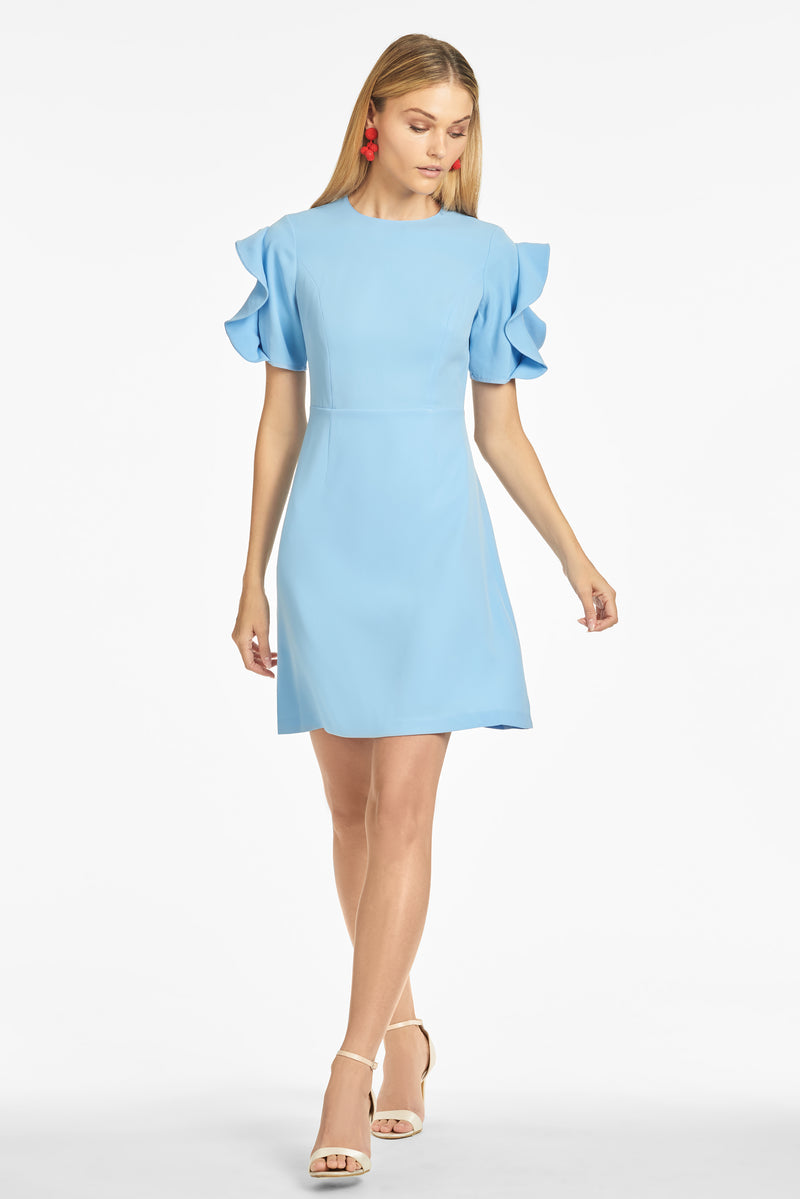 Harper Dress - Chambray Blue - Final Sale