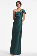 Ines Gown - Forest Green